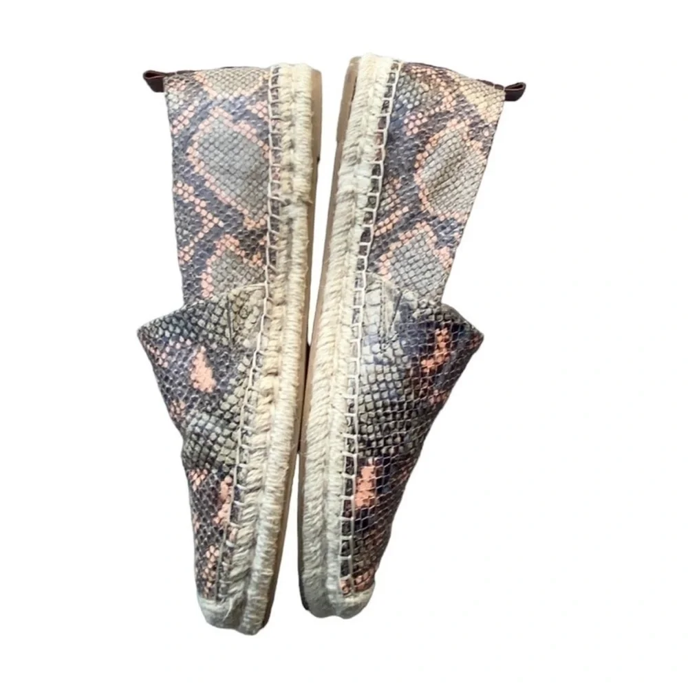 Sam Edelman Khloe Espadrille Flats snake print